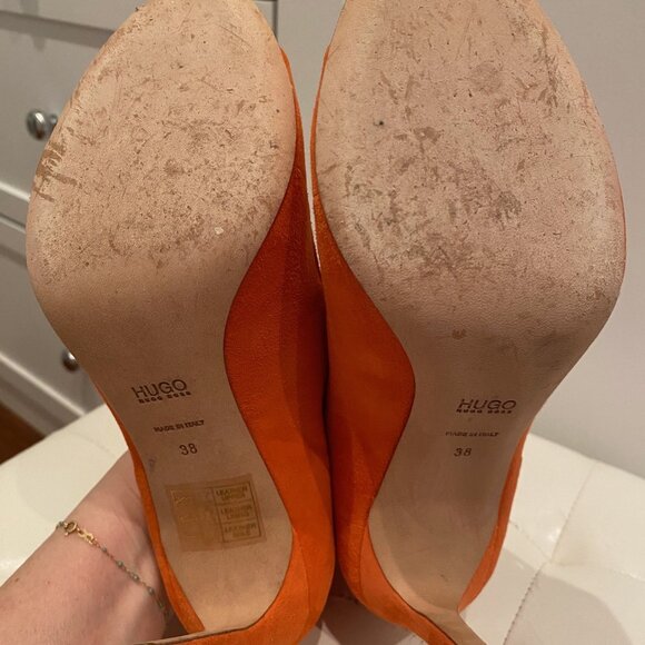 Hugo Boss zip back sandals 100 - Picture 6 of 8